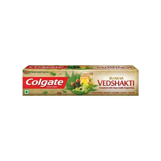 Colgate Swarna Vedshakti Toothpaste 200g 2