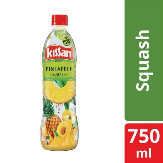 Kissan Pineapple Squash 750ml 3