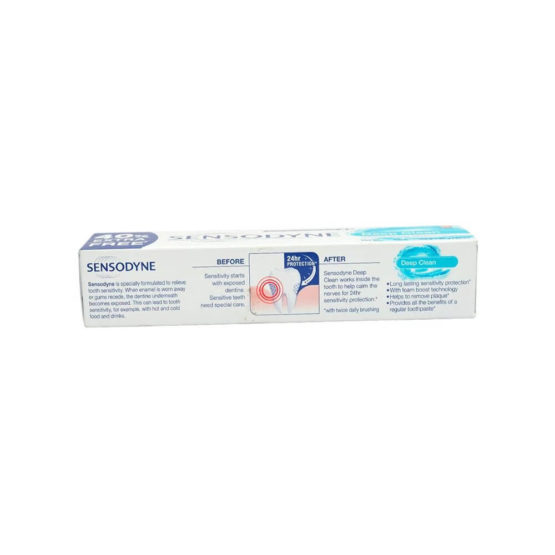 Sensodyne Deep Clean Sensitive Toothpaste 70g 5