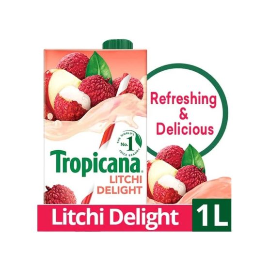 Tropicana Litchi Delight Juice 1ltr 1