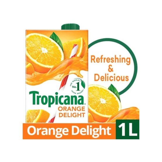 Tropicana Orange Delight Juice 1ltr