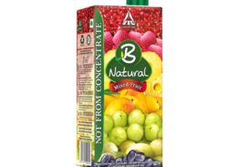 B Natural Mixed Fruit Juice 1ltr 1