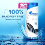 Head Shoulders Silky Black Shampoo 360ml 3
