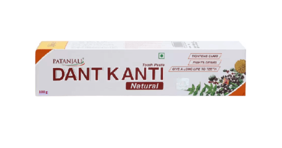 Patanjali Dant Kanti Natural Toothpaste 100g 4