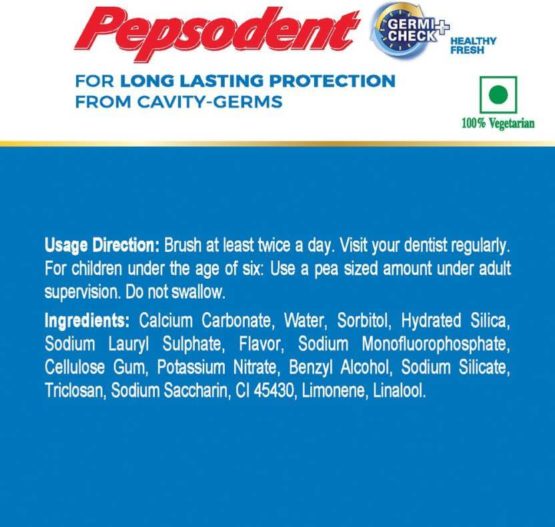 Pepsodent Germicheck Healthy Fresh Toothpast 150g 3
