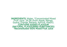 Tropicana 100 Mixed Fruit Juice 200ml 4