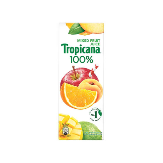 Tropicana 100 Mixed Fruit Juice 200ml