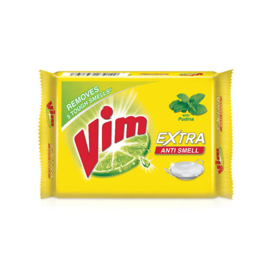 Vim Pudina Anti Smell Dishwash Bar 250