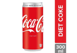 Coca Cola Diet Coke Soft Drink Can 300ml