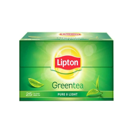 Lipton Pure Light Green Tea Bags 25p