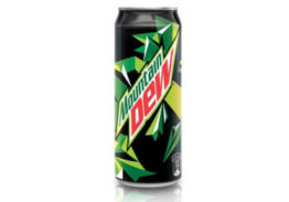 Mountain Dew Soft Drink can