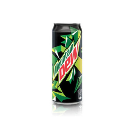 Mountain Dew Soft Drink can