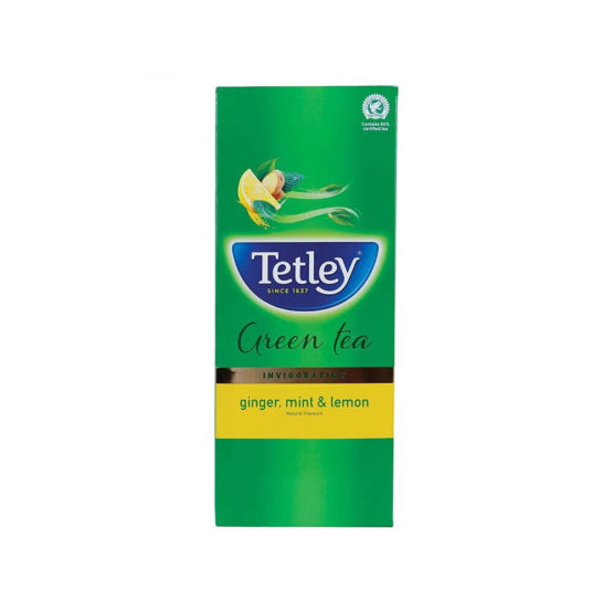 Tetley Ginger Mint Lemon Green Tea Bags 25p 4