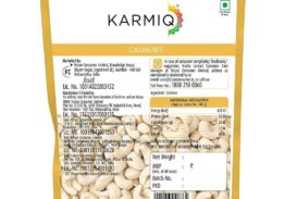 Karmiq Plain Whole Cashew Value Pack 100g 2