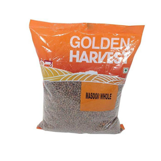 Golden Harvest Sabut or Whole Black Masoor Dal 500g