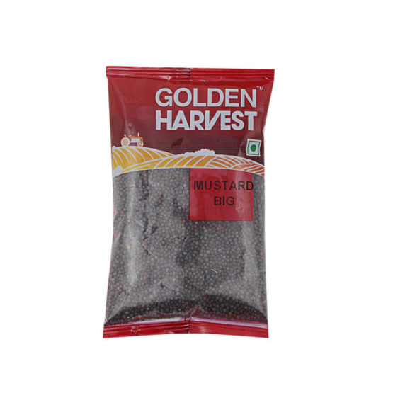 Golden harvest Black Big Mustard Rai Seeds 100g 1