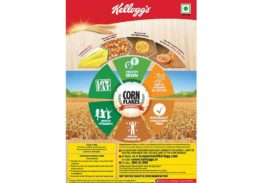 Kelloggs Real Honey Corn Flakes 300g 4