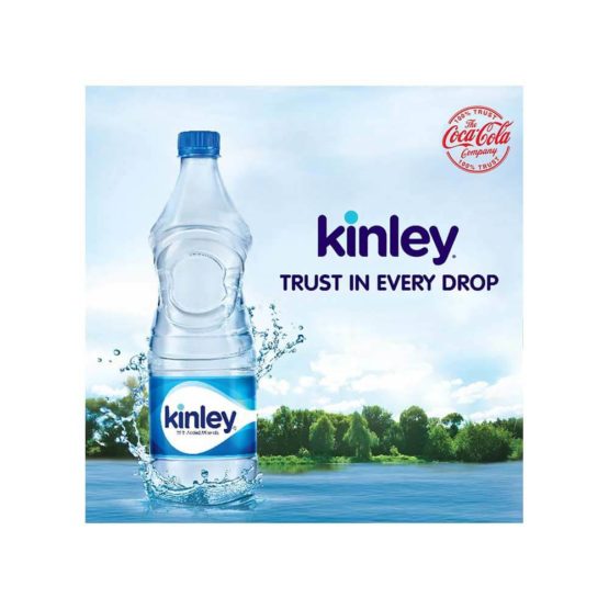Kinley Packaged Water 1L 5