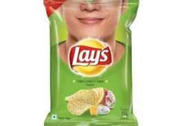 Lay's Potato Calm Cream & Onion Flavour Chips 90g