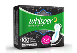 Whisper Ultra Nights Sanitary Pads - XL Plus