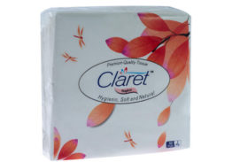 White Claret Tissue Napkin 50 pcs