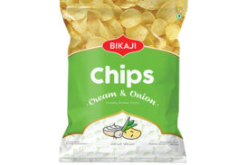 Bikaji Cream & Onion Chips 200g