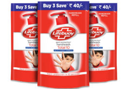 Lifebuoy Germ Protection Hand Wash Total 10 Refill Pouch 185ml