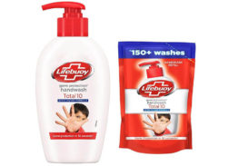 Lifebuoy Total 10 Handwash With Refill 190ml+185ml
