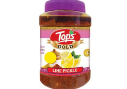 Tops Gold Lime Pickle Jar 1kg