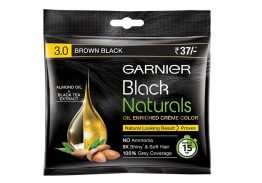 Garnier Black Naturals Brown Black hair Color 20ml+20gm