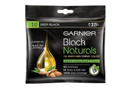 Garnier Color Naturals Deep Black Hair Color 1.0 20ml+20gm