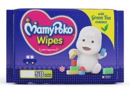 MamyPoko Wipes with Green Tea Essence 50 wipes
