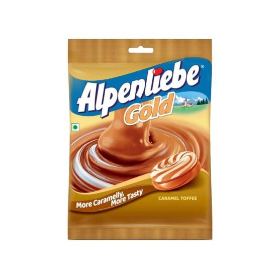 Alpenliebe Gold Caramel Toffee Pack (90 Pieces)