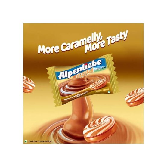 Alpenliebe Gold Caramel Toffee Pack (90 Pieces) - Image 2